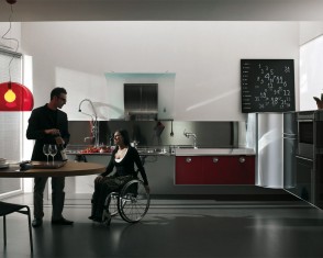 wheelchair kitchen and bathroom renovation