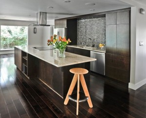 Hardwood flooring kitchen